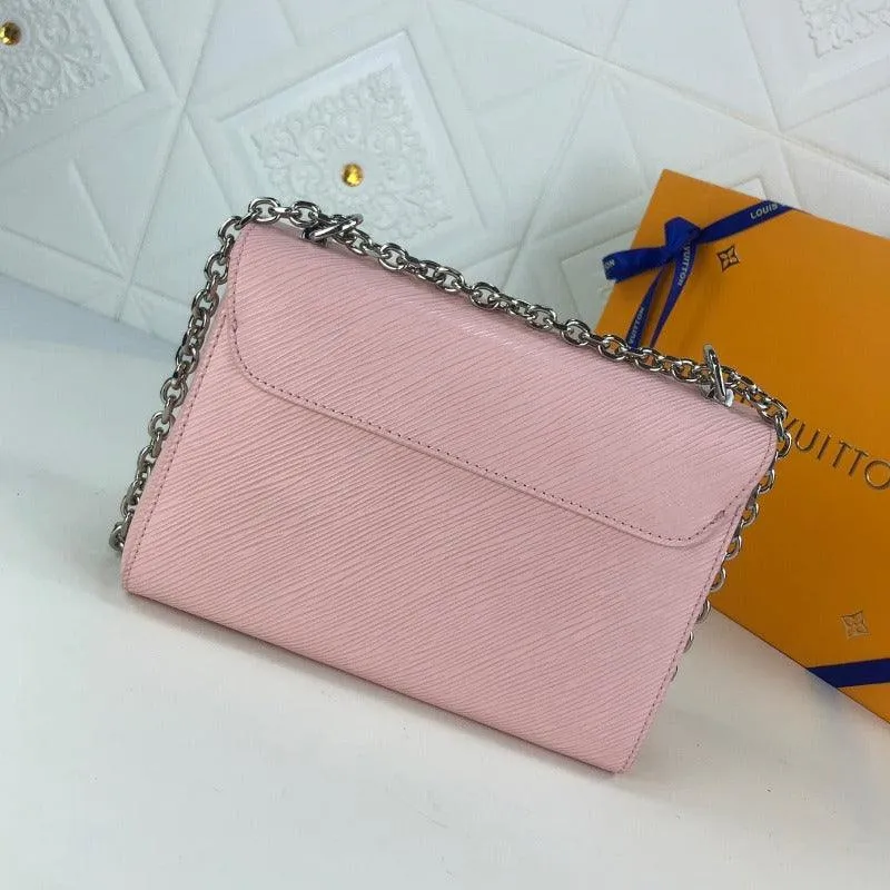 1984 - Twist Handbag With Chain Pink