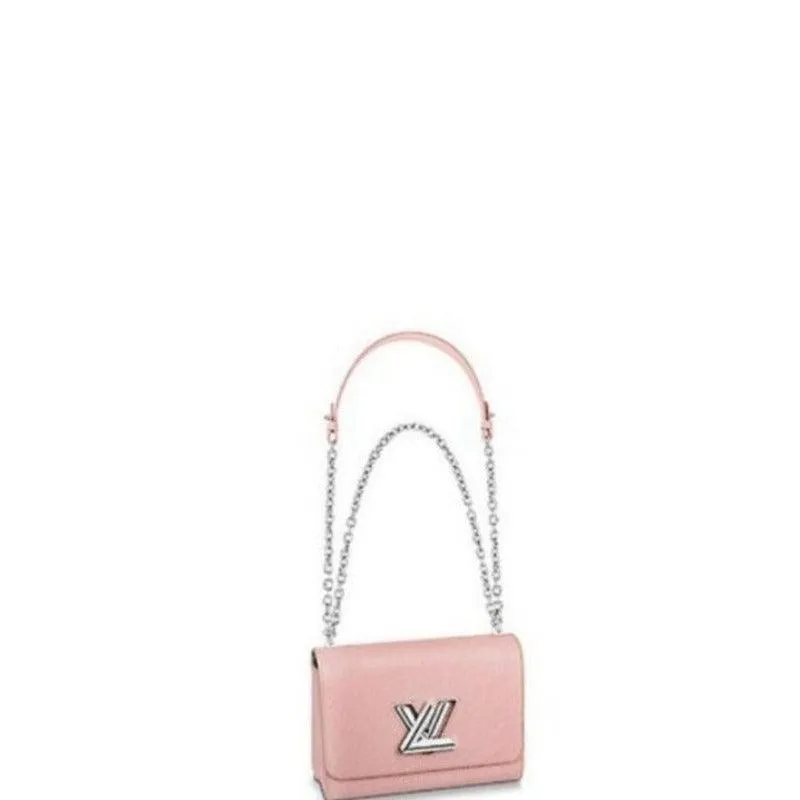 1984 - Twist Handbag With Chain Pink