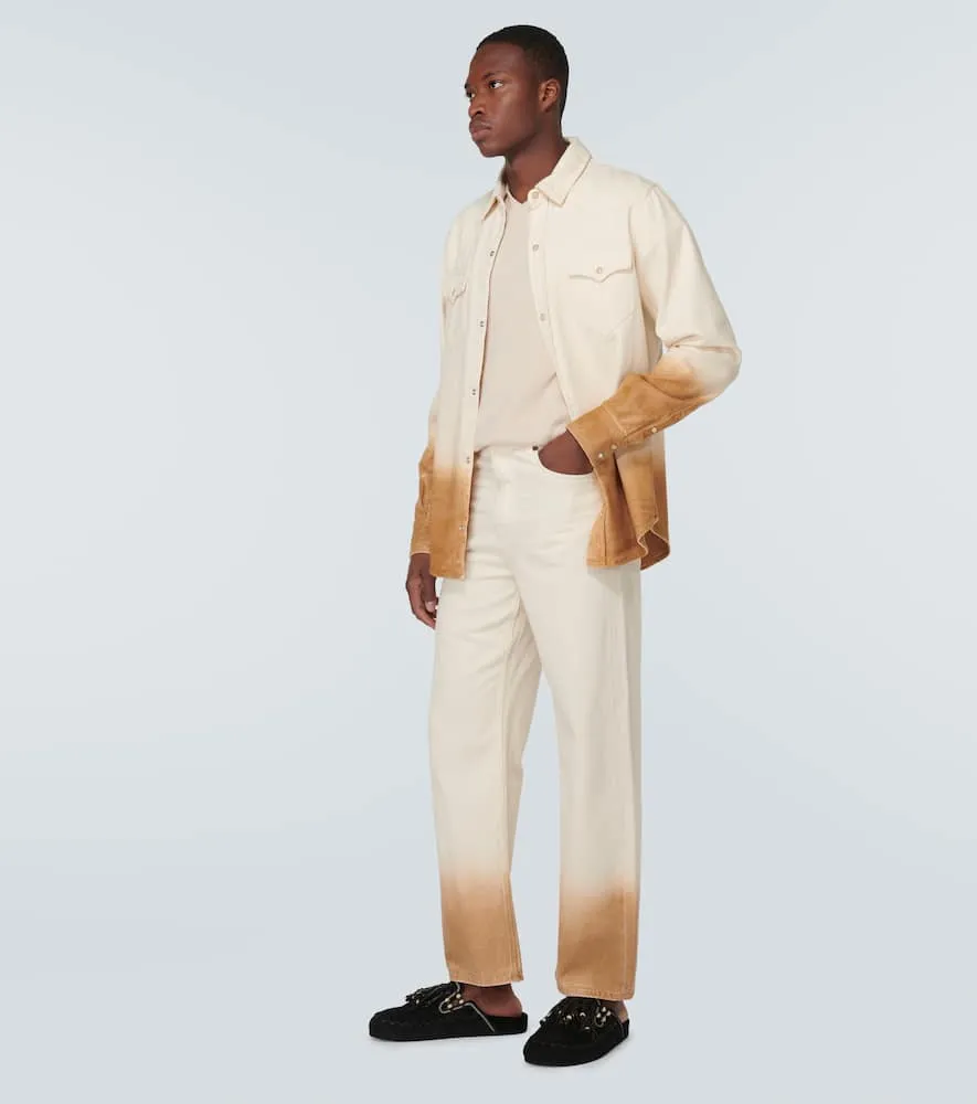 Alanui The Journey suede slippers