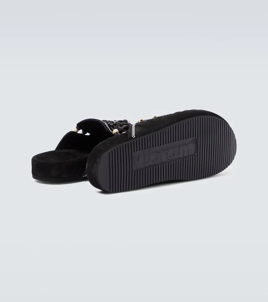 Alanui The Journey suede slippers