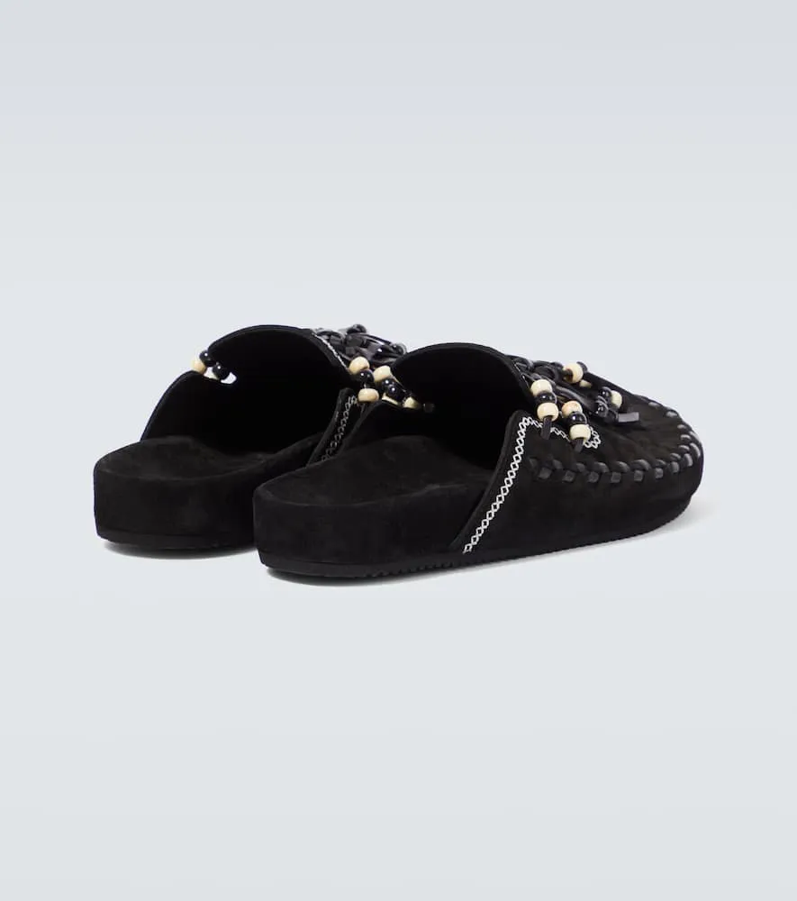 Alanui The Journey suede slippers