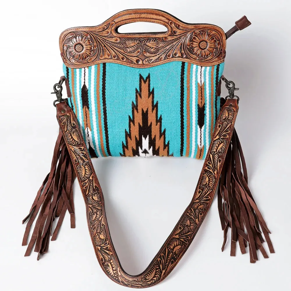 American Darling Saddle Blanket Genuine Western Leather Women's Western Bag