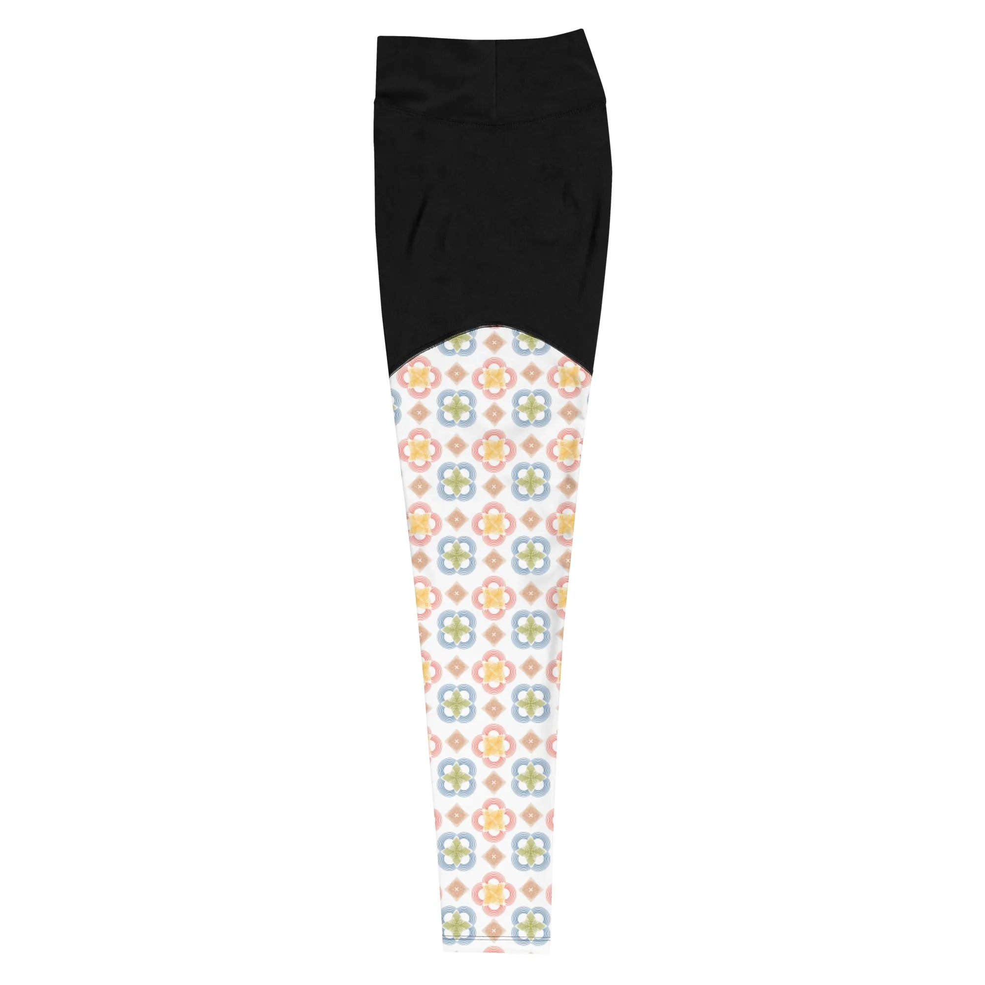 Arc Series -White Arc Sports Leggings