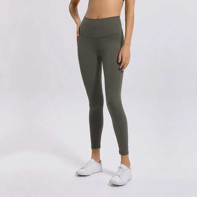 Athletic Fitness Leggings Women Stretchy Squat Proof