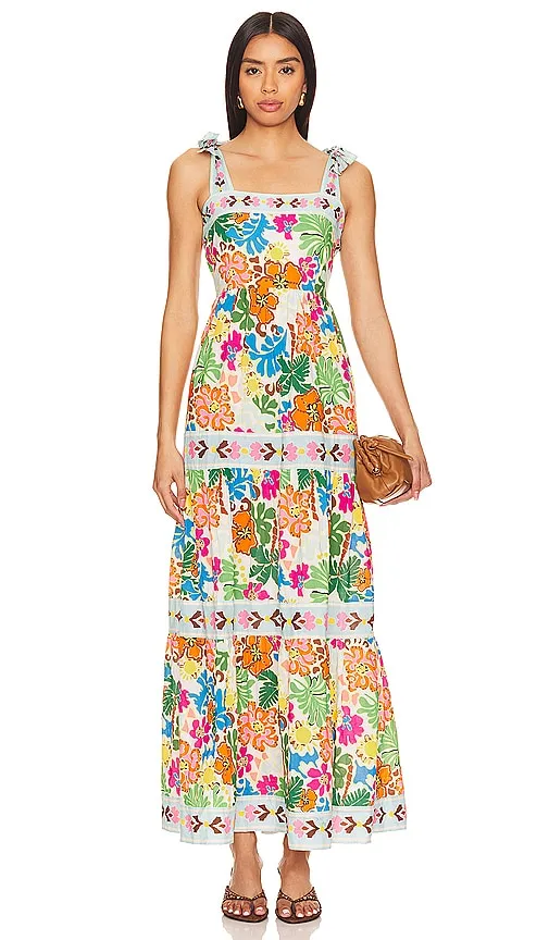BEACH RIOT Charlotte Dress in Baby Blue