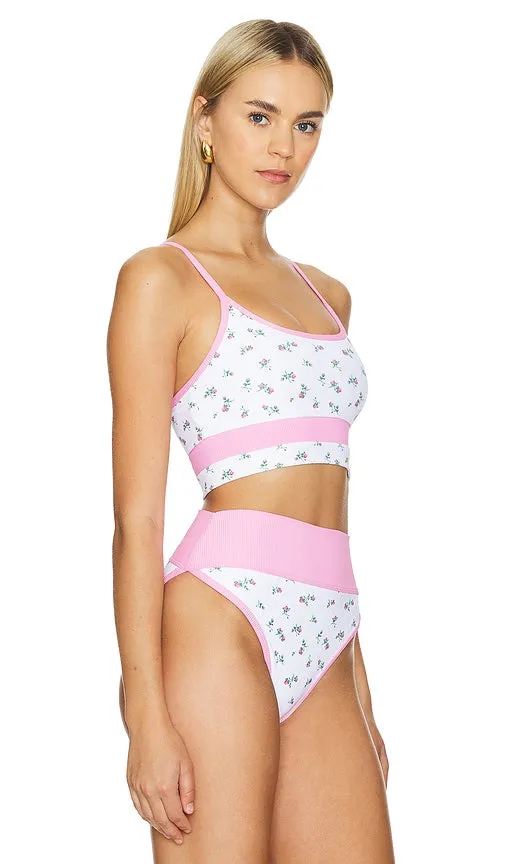 BEACH RIOT Eva Top in White