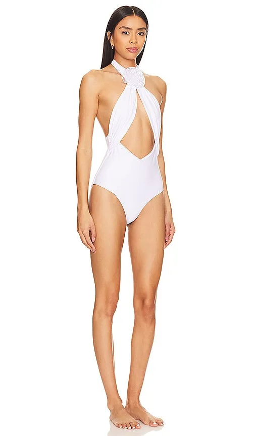 BEACH RIOT Jessica One Piece in White