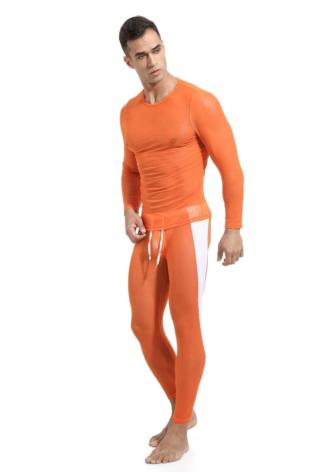 Breathable Mesh Long Sleeve Top