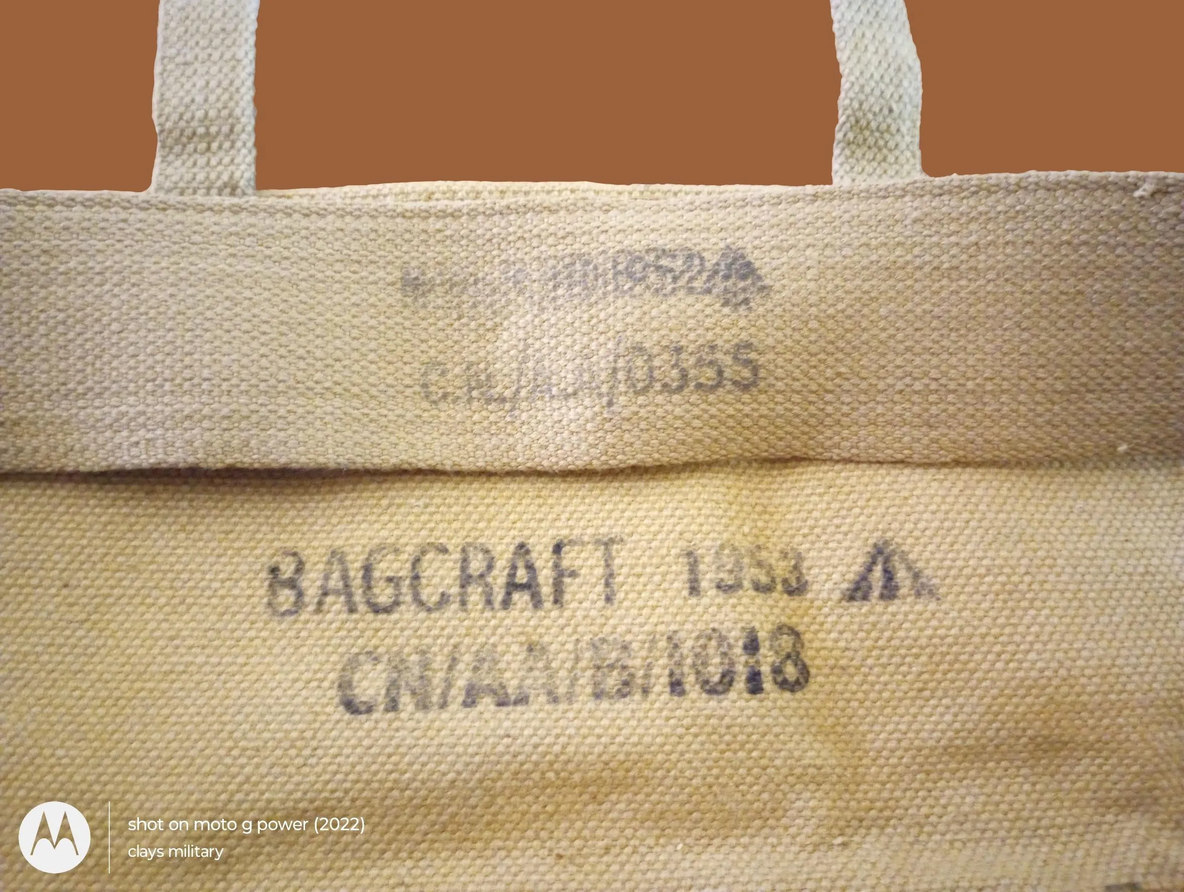 GENUINE P-37 BRITISH MILITARY SMALL COMBAT PACK SHOULDER BAG HAVERSACK 1953