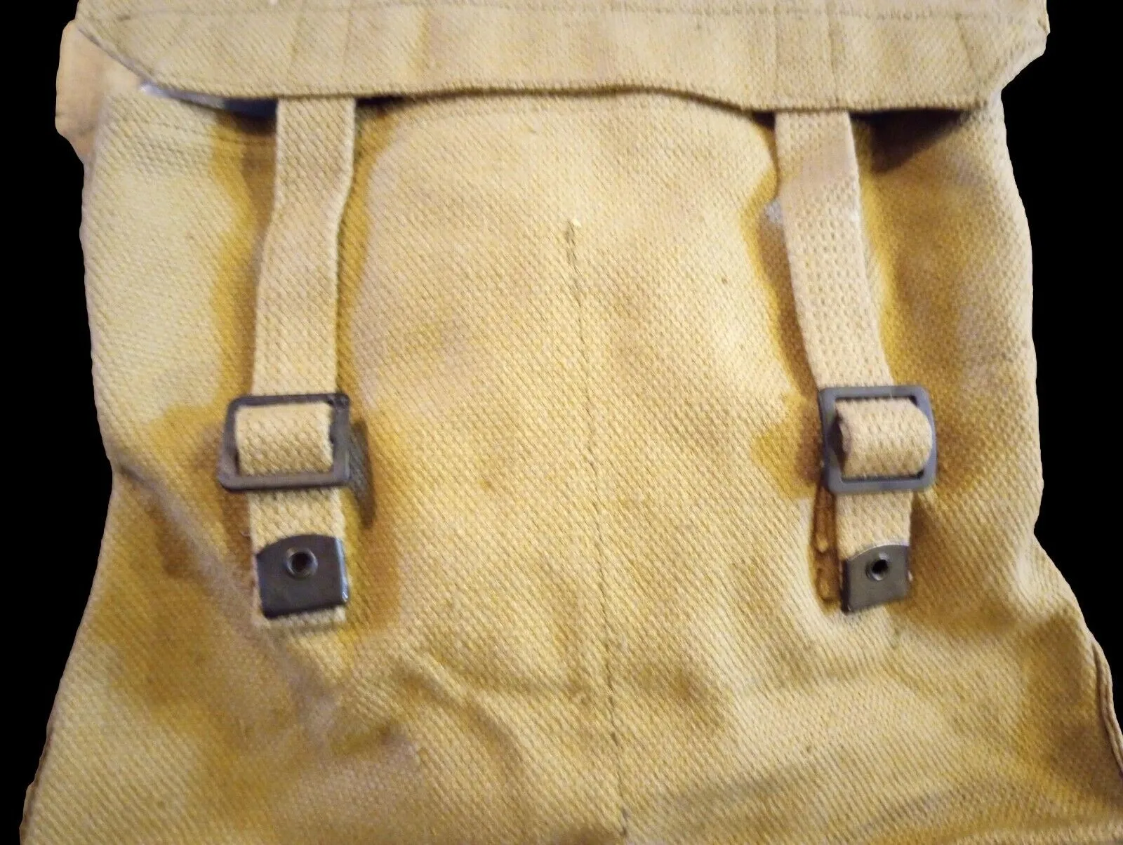 GENUINE P-37 BRITISH MILITARY SMALL COMBAT PACK SHOULDER BAG HAVERSACK 1953