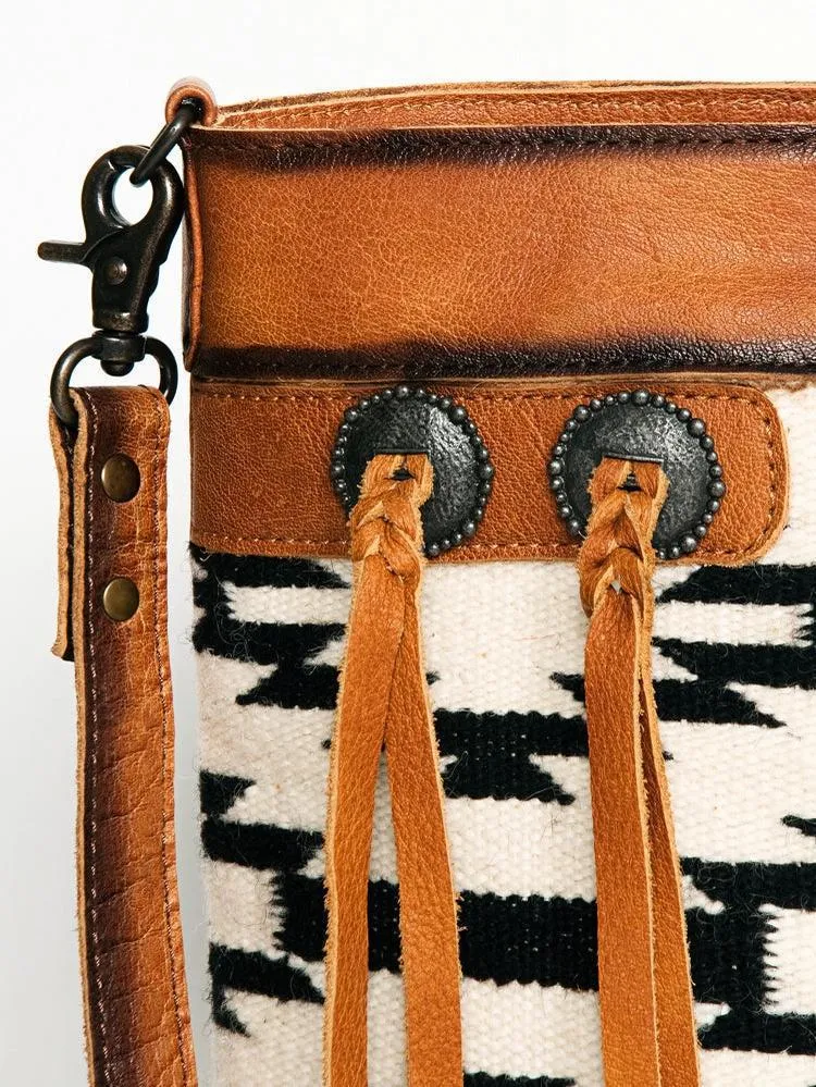 Genuine Western Leather Women's Crossbody Bag