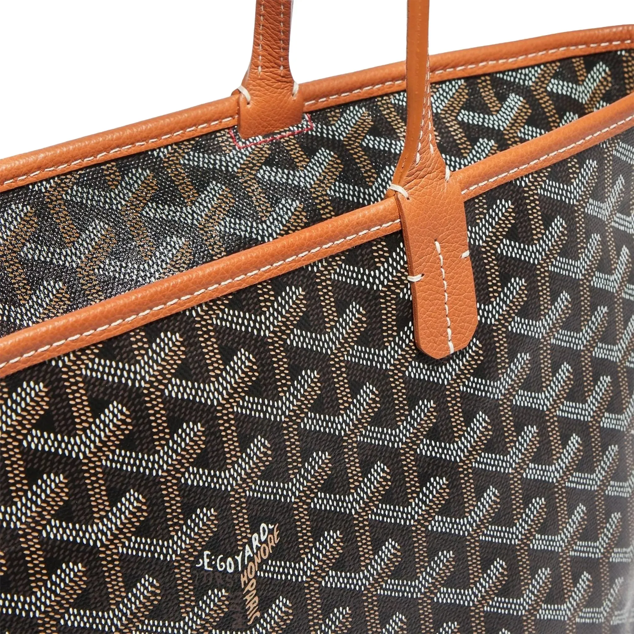 Goyard Artois PM Bag Black Tan