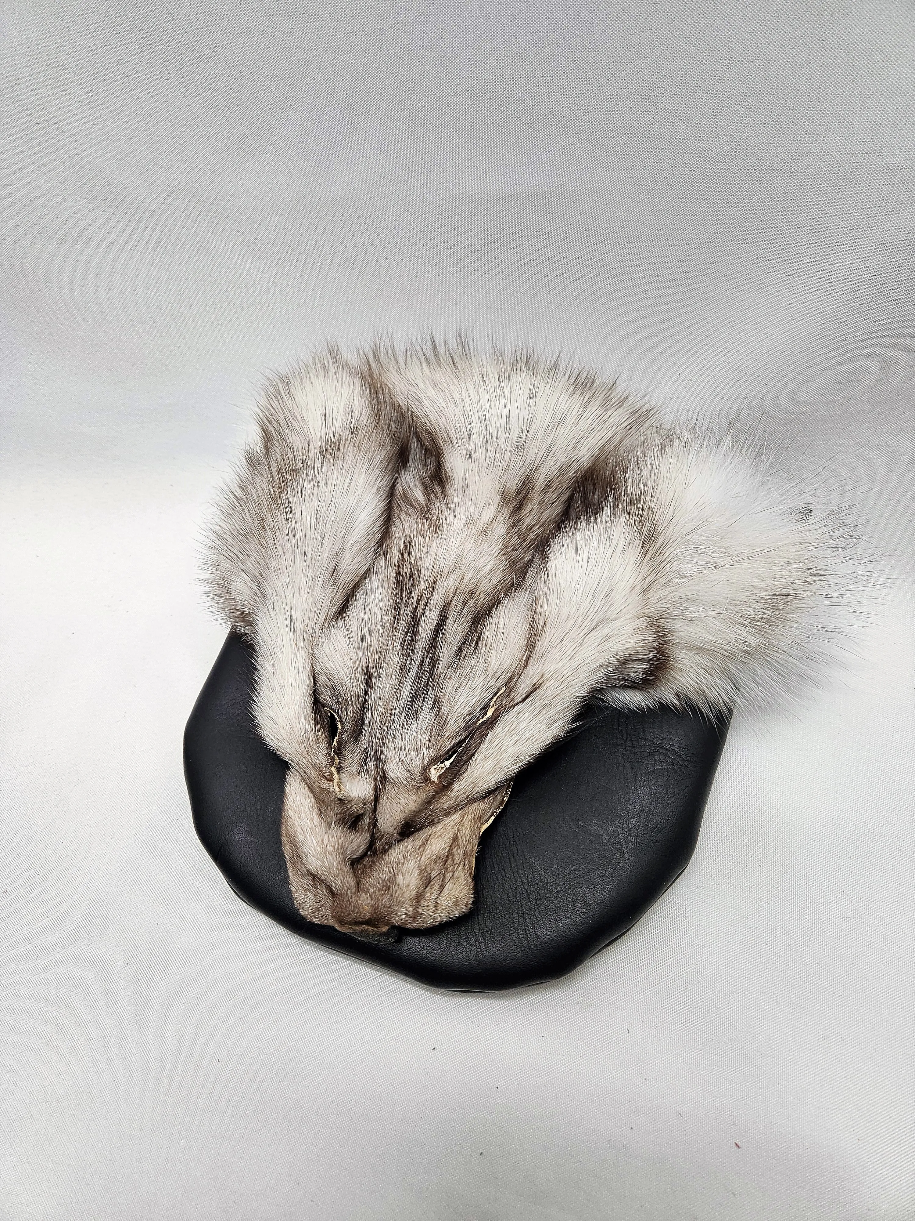 Leather Bags with Fur Faces