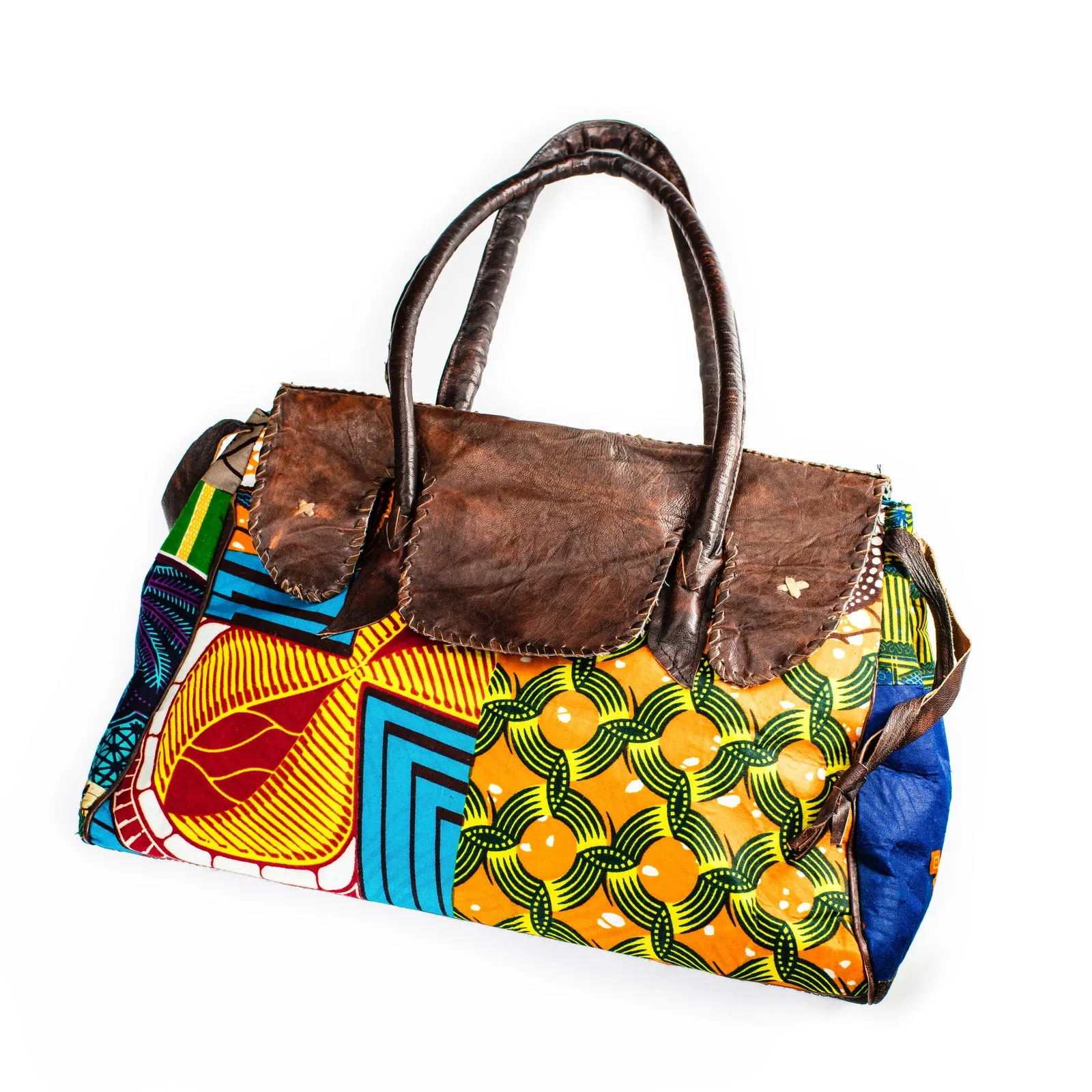 Leather Print Handbag