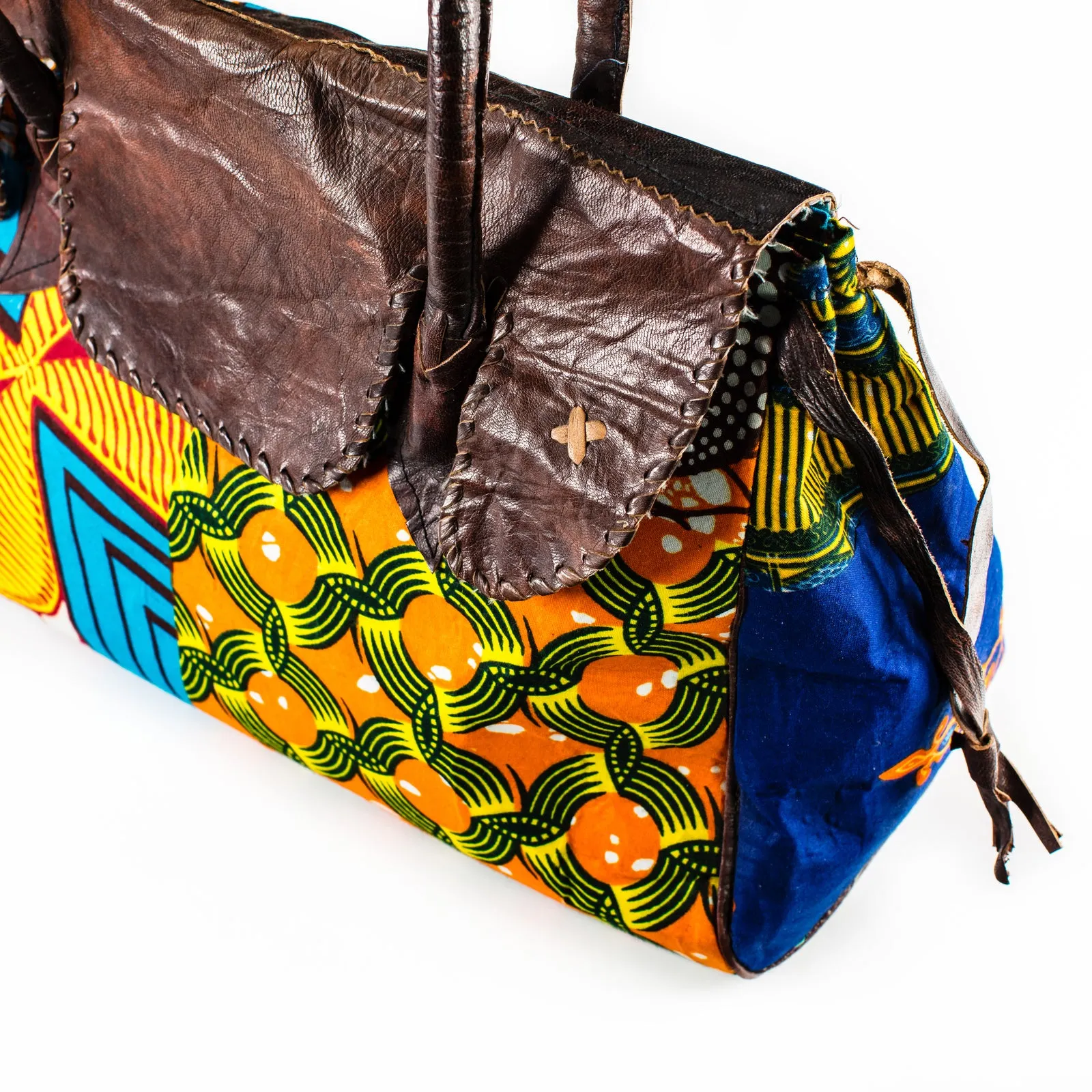 Leather Print Handbag