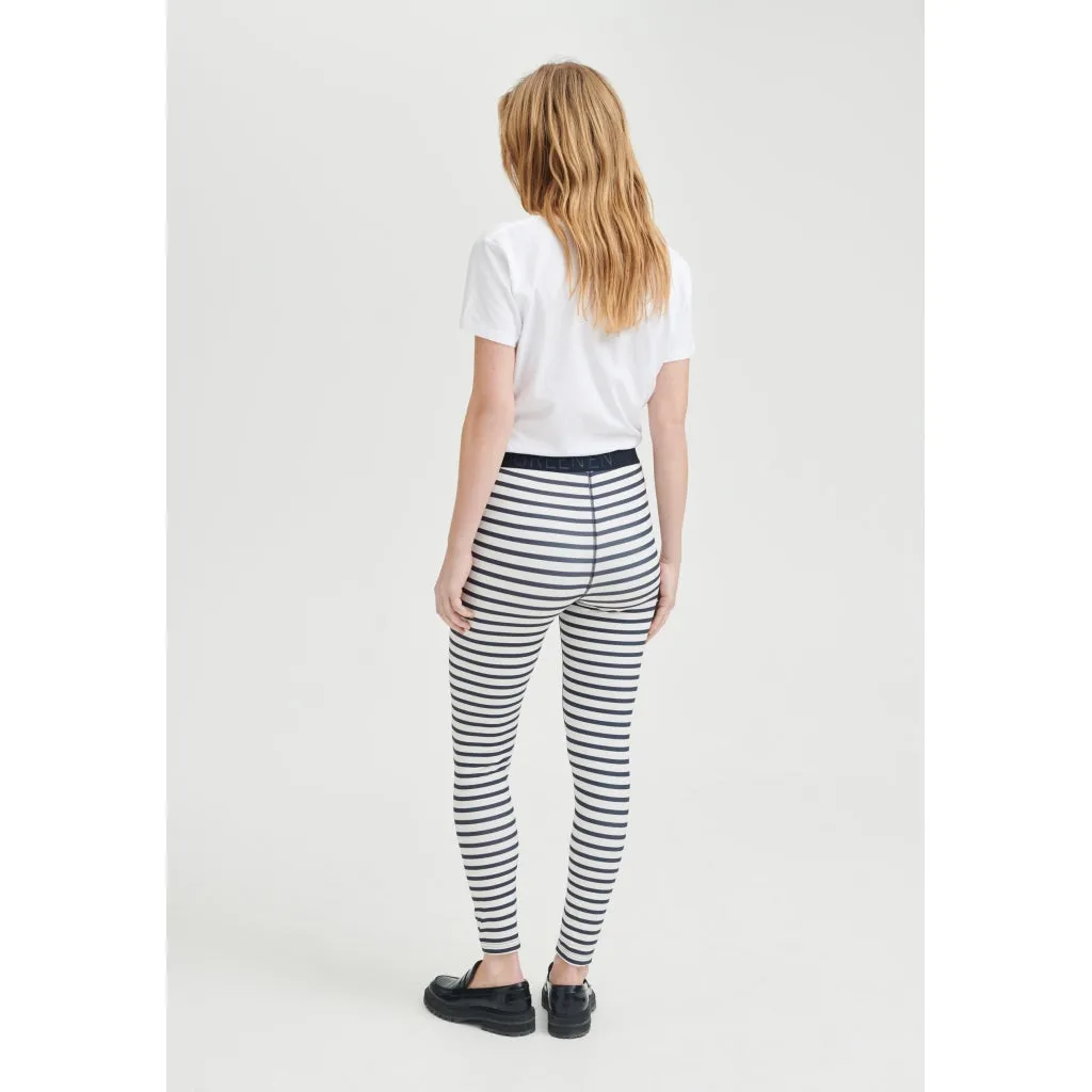 Macha Leggings - Off White Stripe