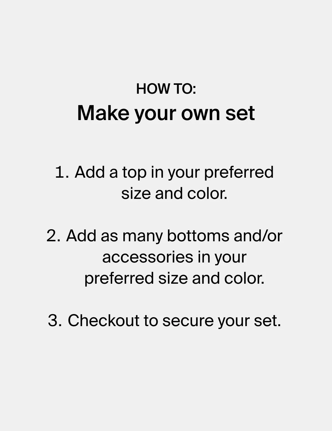 Move in Style Set