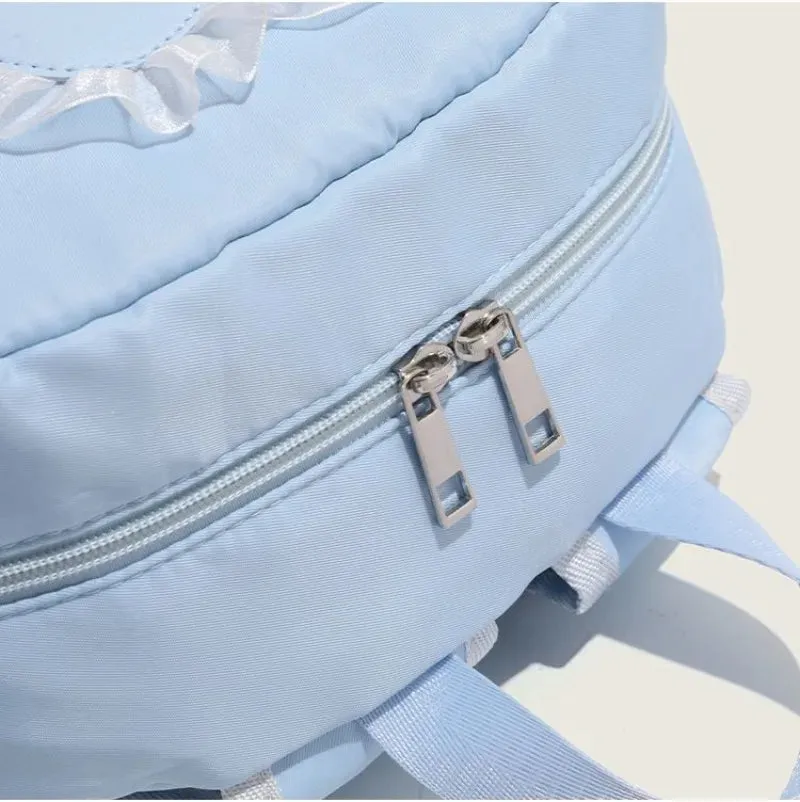 UAKISS  -  Ita Bag 2024 New Teenage Girls Backpacks Transparent 2024 New Preppy Style Canvas School Bag Summer Canvas Rucksack Display