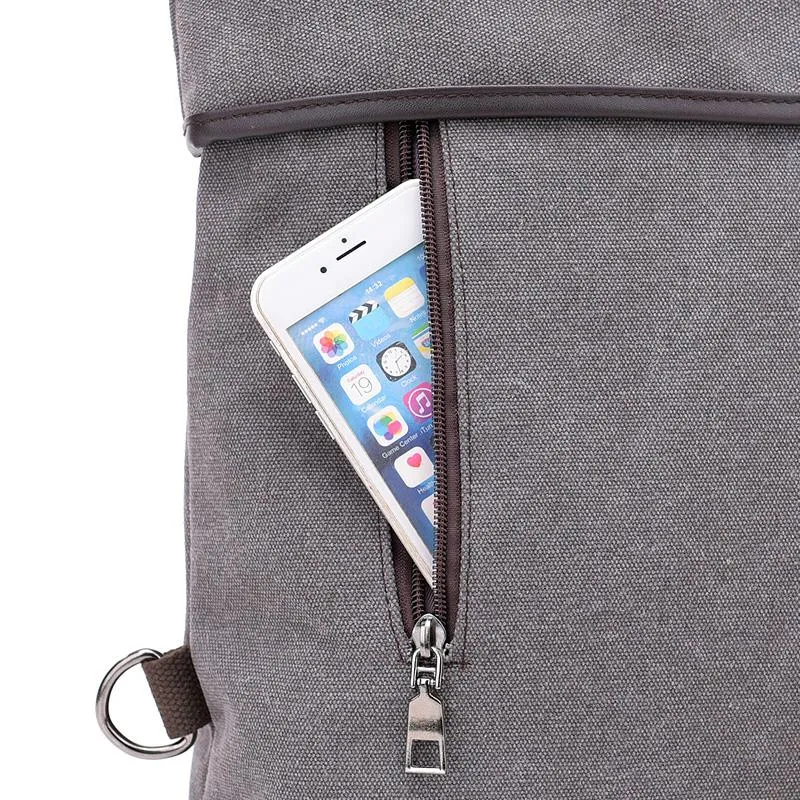 Women's Waterproof Canvas Travel Backpack