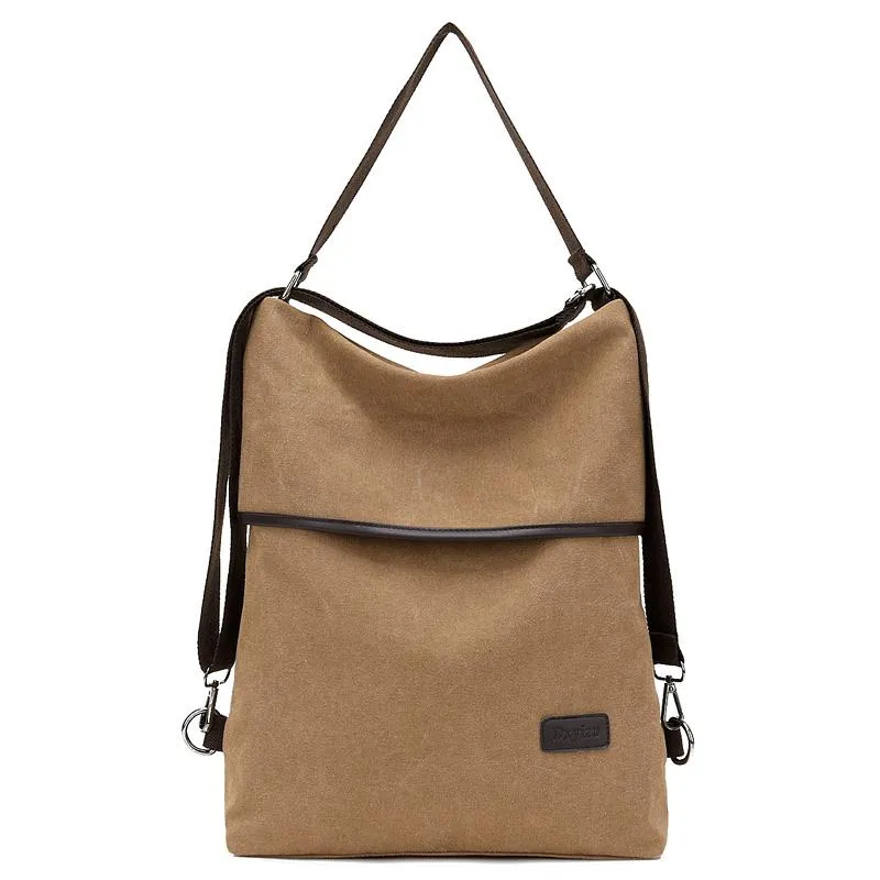 Women's Waterproof Canvas Travel Backpack