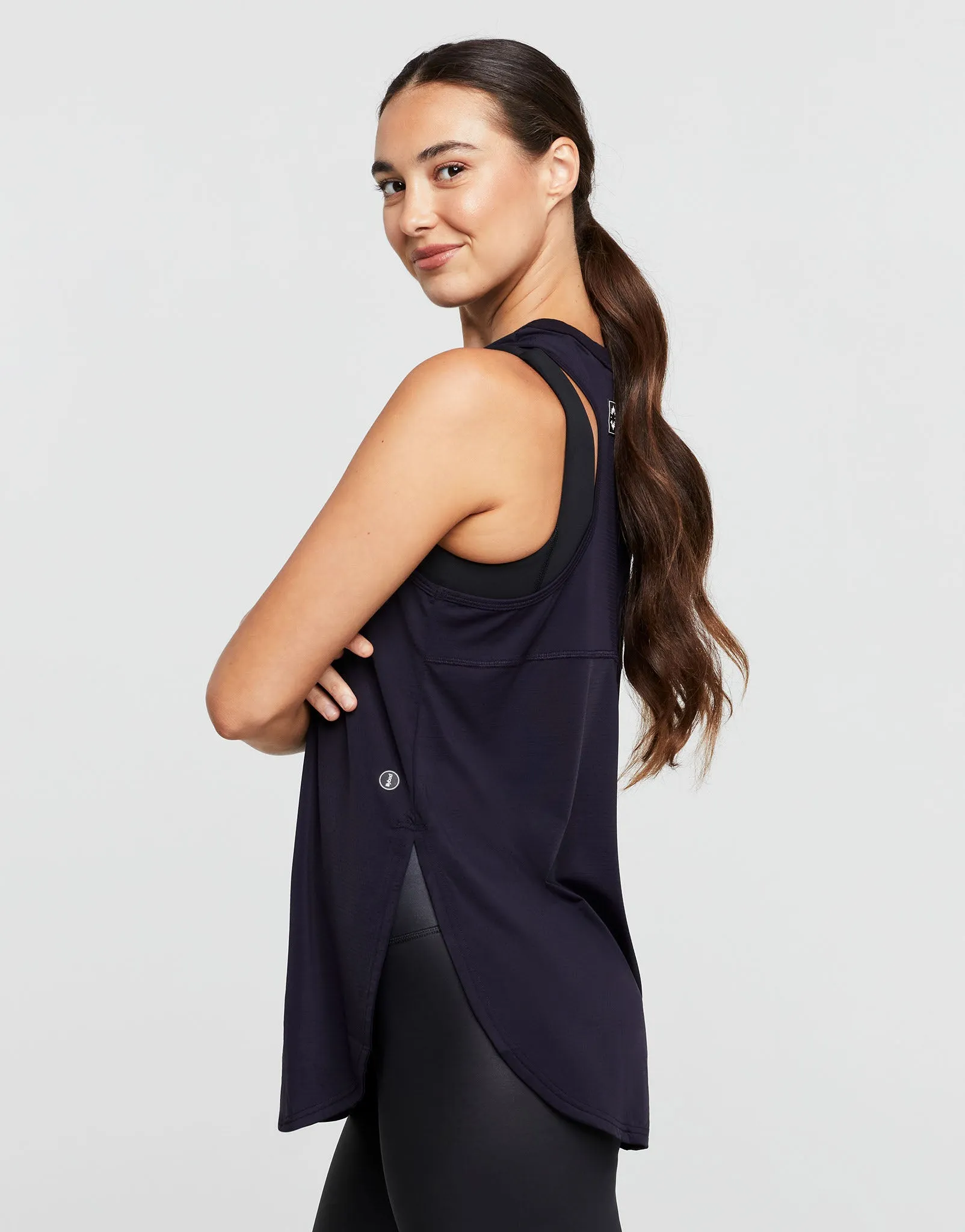 ZELA Mesh Tank - Sky Captain